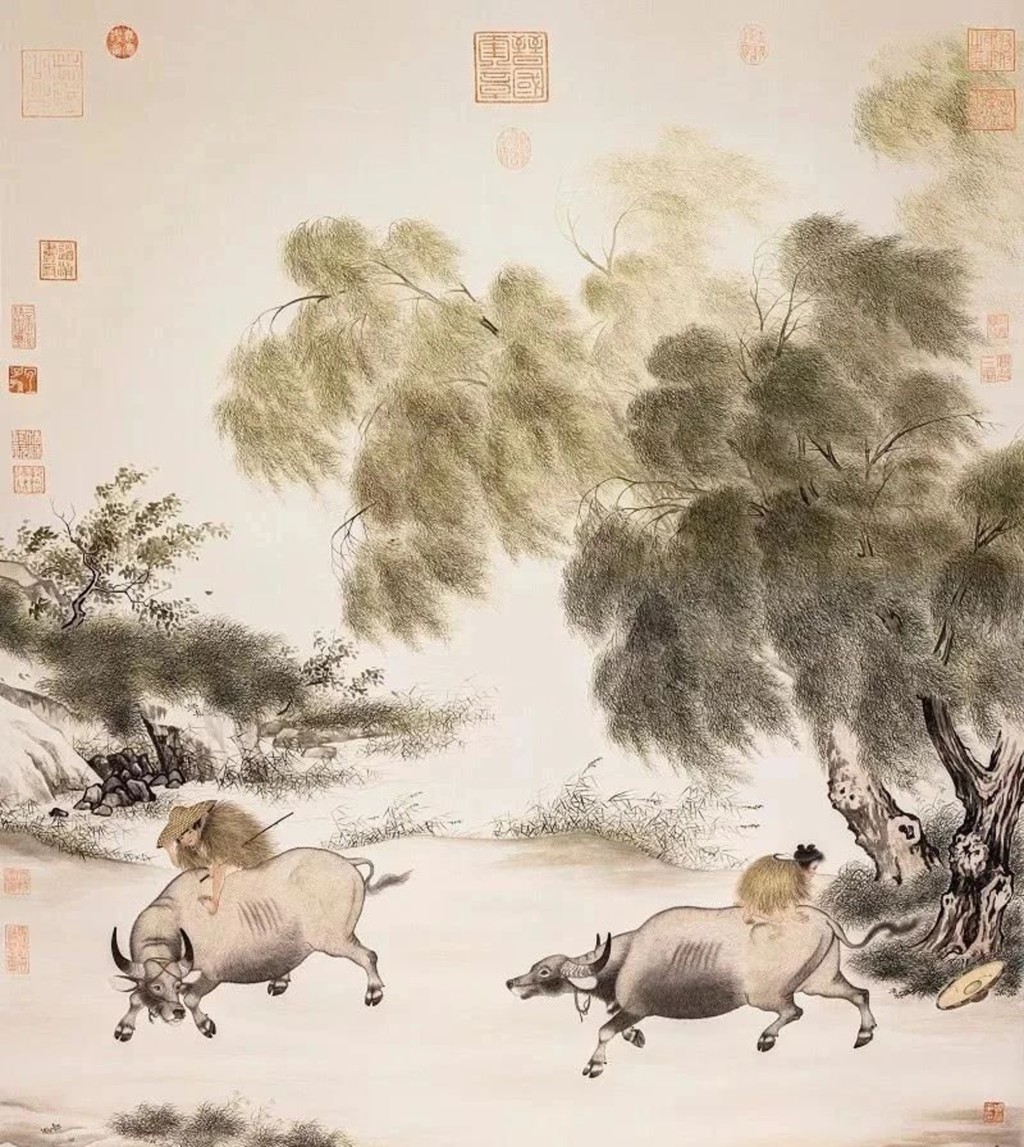 神人花3年「用頭髮」繡出清代文物 潑墨畫精緻到看不出髮絲% 照片 神人花3年「用頭髮」繡出清代文物 潑墨畫精緻到看不出髮絲