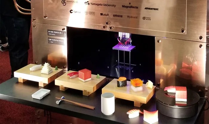 日本用3D列印「營養壽司」 獵奇「製作過程」要吃得先大便!% 照片 日本用3D列印「營養壽司」 獵奇「製作過程」要吃得先大便!